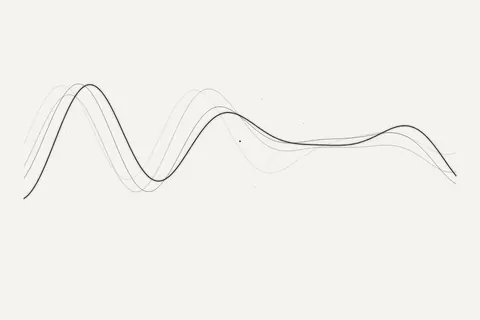 Wave, interactive pattern